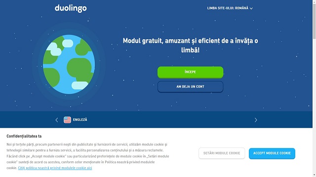 سایت Duolingo